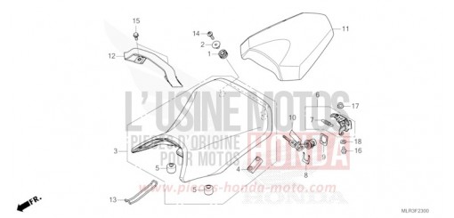 SIEGE CBR500RAT de 2026